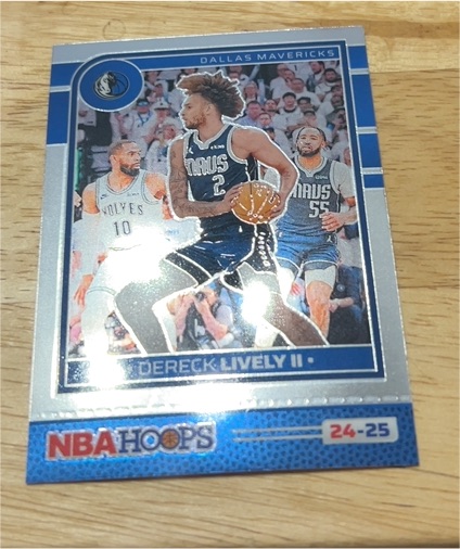 2024-25 Panini NBA Hoops #24 Dereck Lively II — front