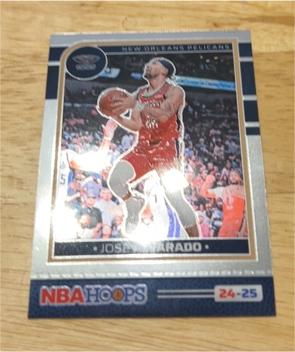 2024-25 Panini NBA Hoops #24-25 Jose Alvarado — front