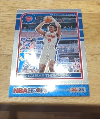 2024-25 Panini NBA Hoops #137 Ausar Thompson — front