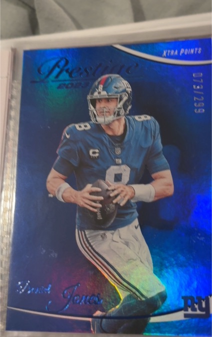 2023 Panini Prestige #217 Daniel Jones — front