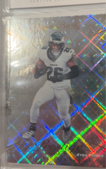2024 Panini Prestige #239 Saquon Barkley Diamond Xtra Points — front