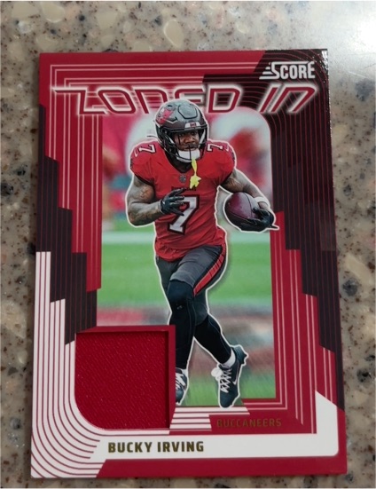 2025 Panini Score Zoned In #ZON-BIG Bucky Irving — front