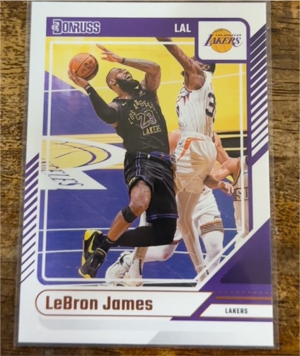 2024-25 Donruss #19 LeBron James — front