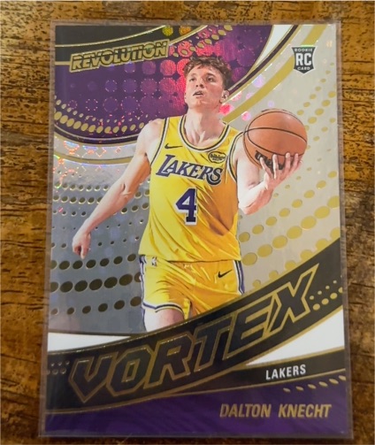 2024-25 Panini Revolution #11 Dalton Knecht Vortex Rookie — front
