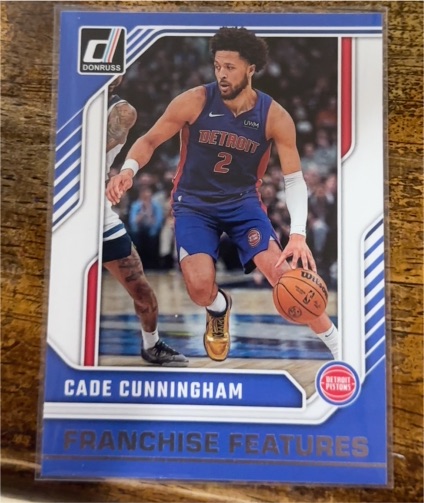 2024-25 Panini Donruss #22 Cade Cunningham Franchise Features — front