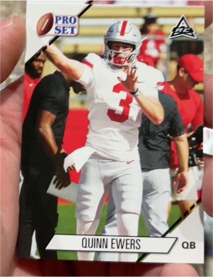 2021 Pro Set College Football #09 Quinn Ewers — front