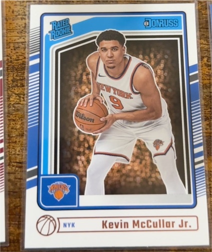2024-25 Panini Donruss #248 Kevin McCullar Jr. — front