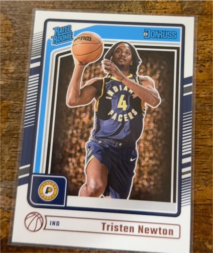2024-25 Panini Donruss #216 Tristen Newton — front