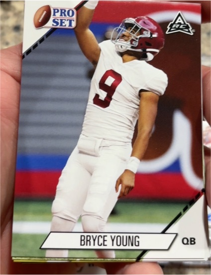 2021 Pro Set College Football #01 Bryce Young — front