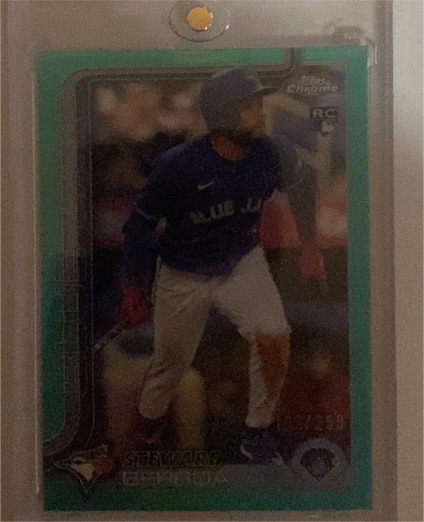 2025 Topps Chrome #59 Steward Berroa — front