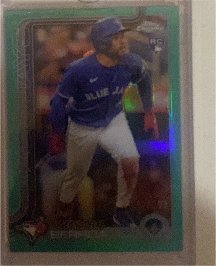 2025 Topps Chrome #163 Steward Berroa — front