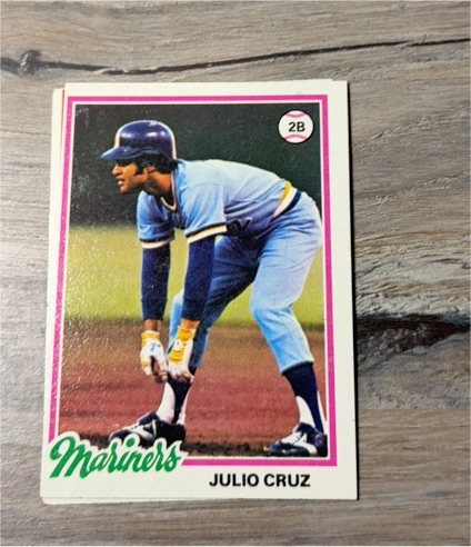 1978 Topps #687 Julio Cruz — front