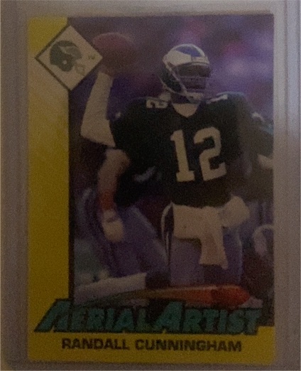 1991 Score #414 Randall Cunningham — front