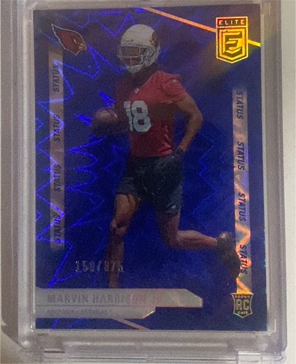 2024 Panini Donruss Elite #182 Marvin Harrison Jr. — front