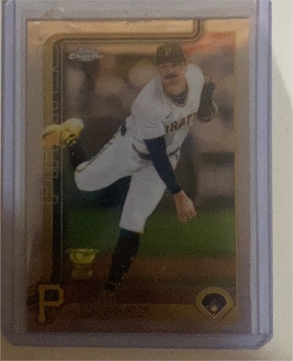 2025 Topps Chrome #300 Paul Skenes — front