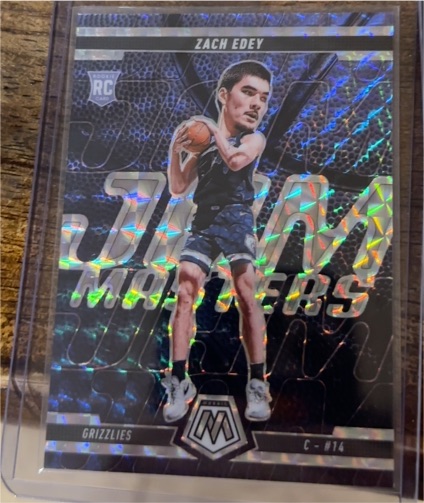 2024-25 Panini Mosaic Jam Masters #6 Zach Edey — front