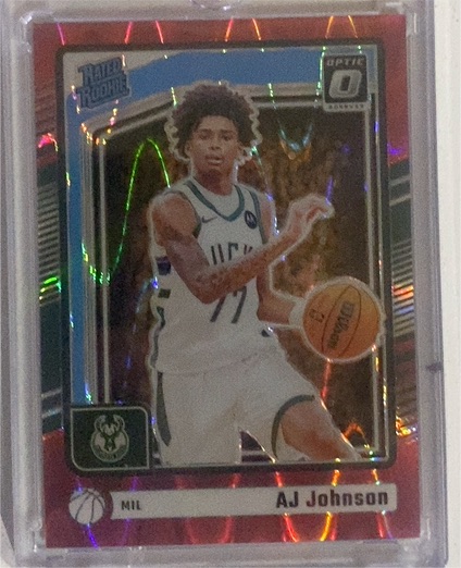 2024-25 Donruss Optic #277 AJ Johnson — front