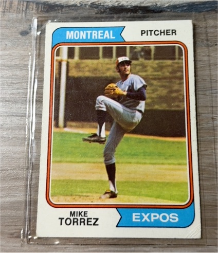 1974 Topps #568 Mike Torrez — front