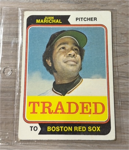 1974 Topps Traded #330T Juan Marichal — front