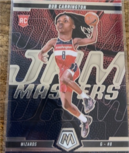 2024-25 Panini Mosaic #7 Bub Carrington Jam Masters — front