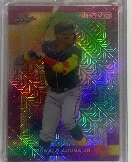 2024 Leaf Vivid Ronald Acuna Jr. — front