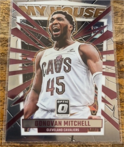 2023-24 Donruss Optic #13 Donovan Mitchell My House — front