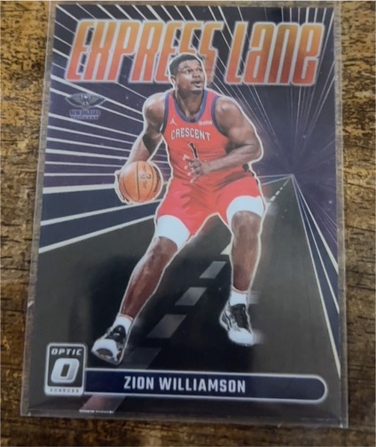 2023-24 Panini Donruss Optic #11 Zion Williamson Express Lane — front
