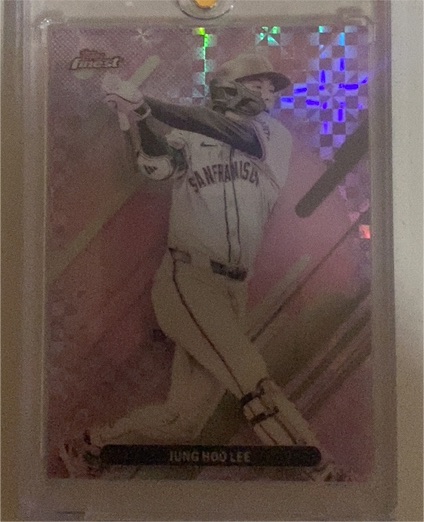1998 Topps Mystery Finest #M1 Jung Ho Lee — front