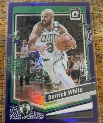 2023-24 Panini Donruss Optic #10 Derrick White — front