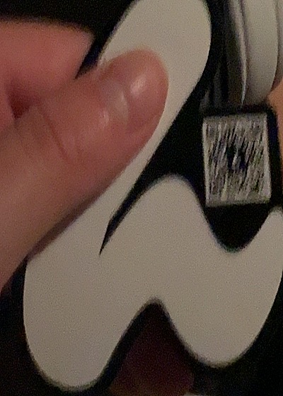 Nightmare Before Christmas Jack Skellington Mickey Ears Enamel Pin — front