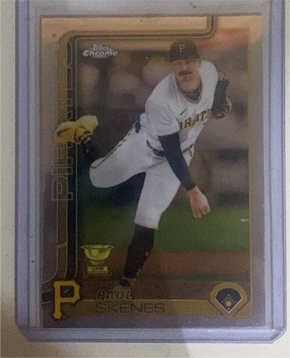 2025 Topps Chrome #300 Paul Skenes — front