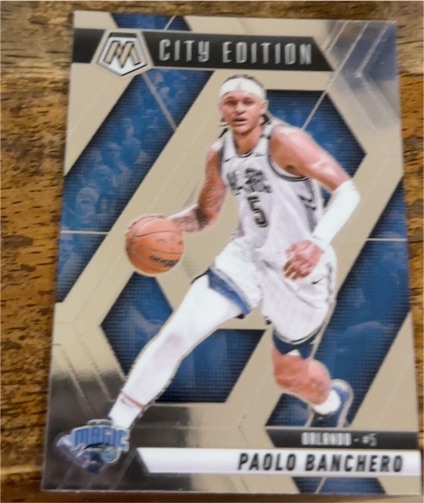 2023 Panini Mosaic City Edition Paolo Banchero — front