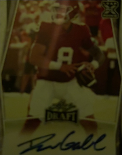 2014 Leaf Draft #JM1 Johnny Manziel Rookie Card — front