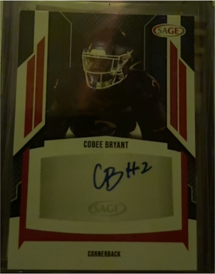 2024 SAGE Low Series Autographs #A-CB Cobee Bryant — front