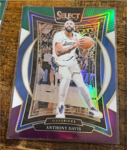 2024-25 Panini Select #25 Anthony Davis — front