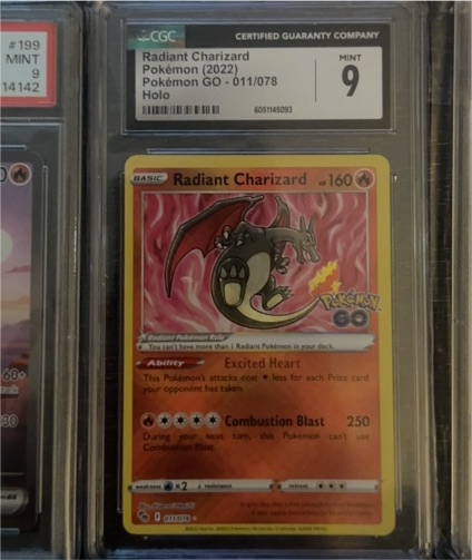 2022 Pokémon GO #011 Radiant Charizard — front