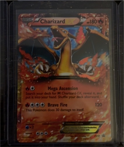 2014 Pokémon XY Black Star Promo #XY17 Charizard EX — front