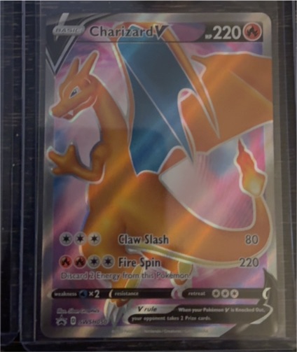 2020 Pokémon TCG Sword & Shield #SWSH050 Charizard V — front