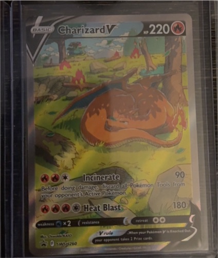 2022 Pokémon SWSH: Sword & Shield Promo #SWSH260 Charizard V — front