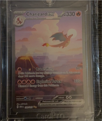 2023 Pokémon TCG Scarlet & Violet 151 #199/165 Charizard ex Special Illustration Rare — front