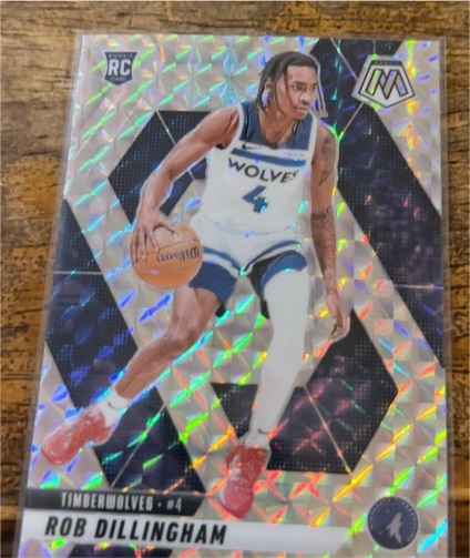 2024-25 Panini Mosaic #218 Rob Dillingham — front