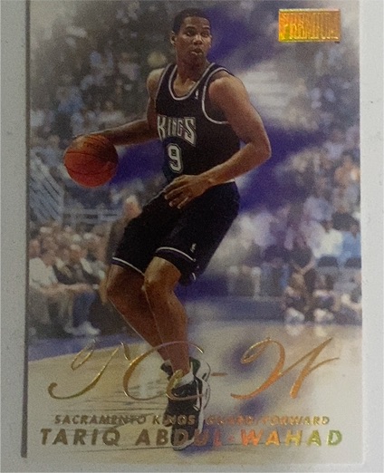 1998-99 SkyBox Premium #74 Tariq Abdul-Wahad — front