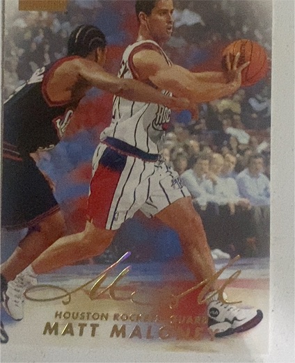 1998-99 Skybox Premium Matt Maloney — front