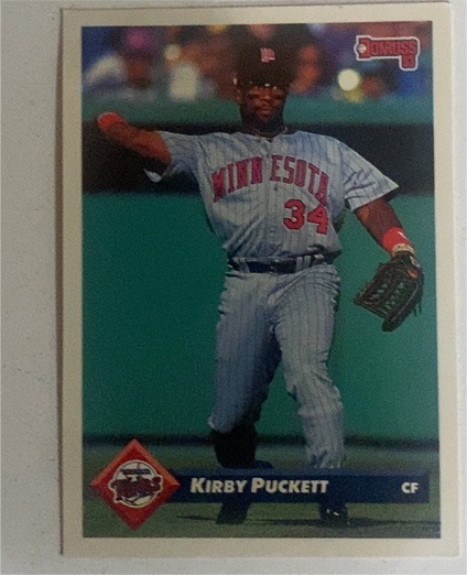 1993 Donruss #607 Kirby Puckett — front