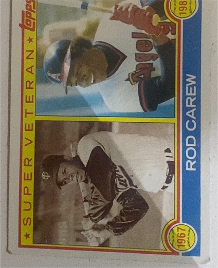 1983 Topps #201 Rod Carew — front