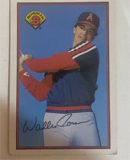 1989 Bowman #47 Wally Joyner — front