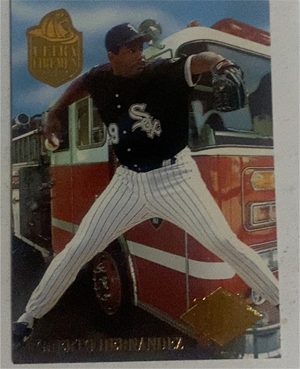 1994 Fleer Ultra #4 Roberto Hernandez Ultra Firemen — front