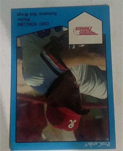 1989 ProCards #1655 Curt Schilling Rochester Red Wings — front