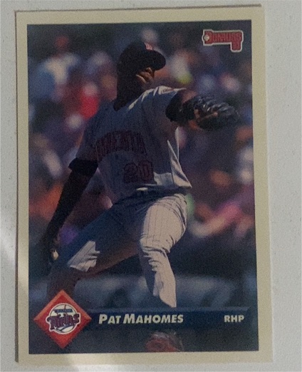 1993 Donruss #357 Pat Mahomes — front