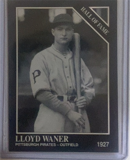 1991 The Sporting News Conlon Collection #6 Lloyd Waner — front
